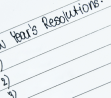 New Years Resolutions