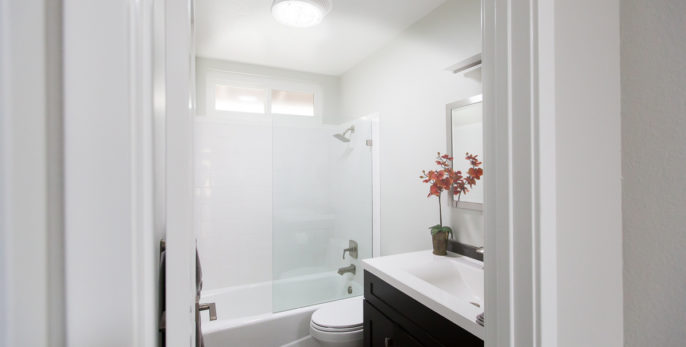 Smaller Bathroom with Vent Kit